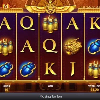 Book of Amun Ra slot game